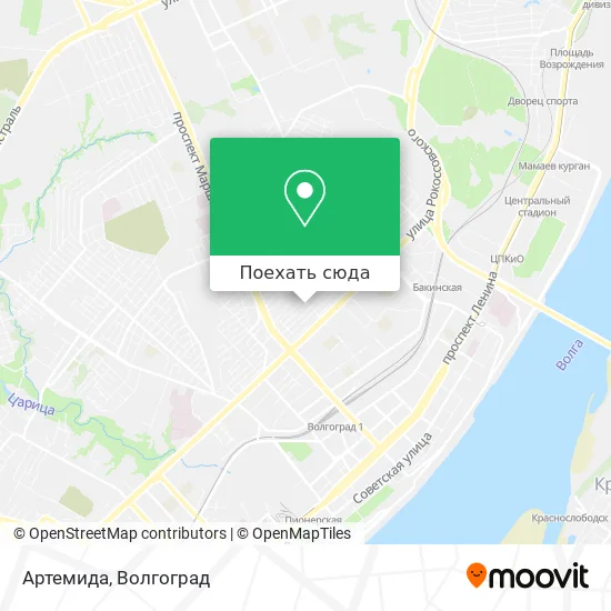 Карта Артемида