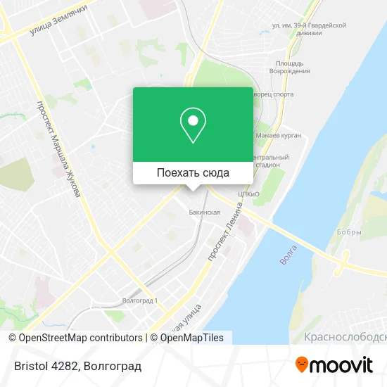 Карта Bristol 4282