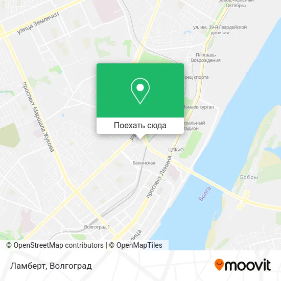 Карта Ламберт