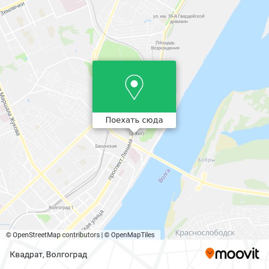 Карта Квадрат