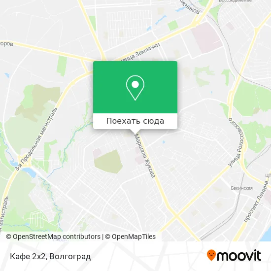 Карта Кафе 2х2