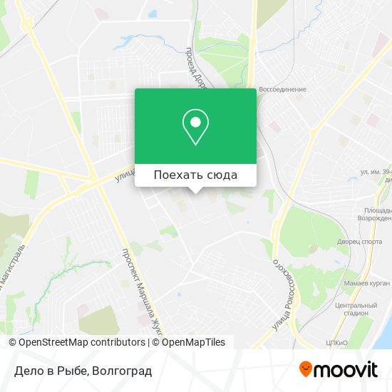 Карта Дело в Рыбе