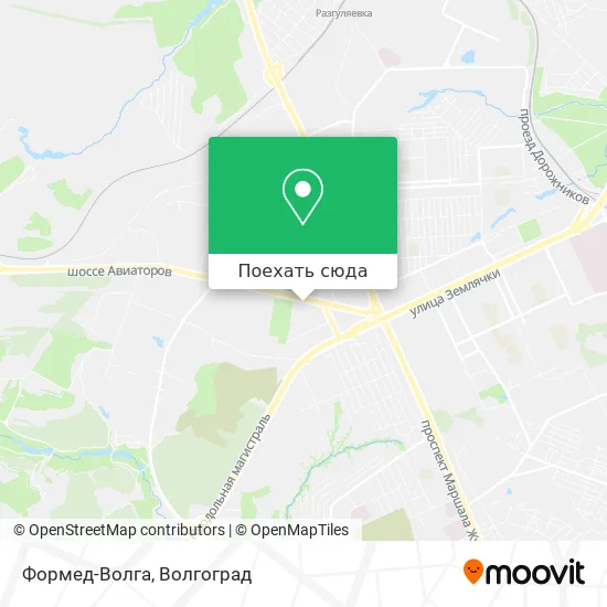 Карта Формед-Волга