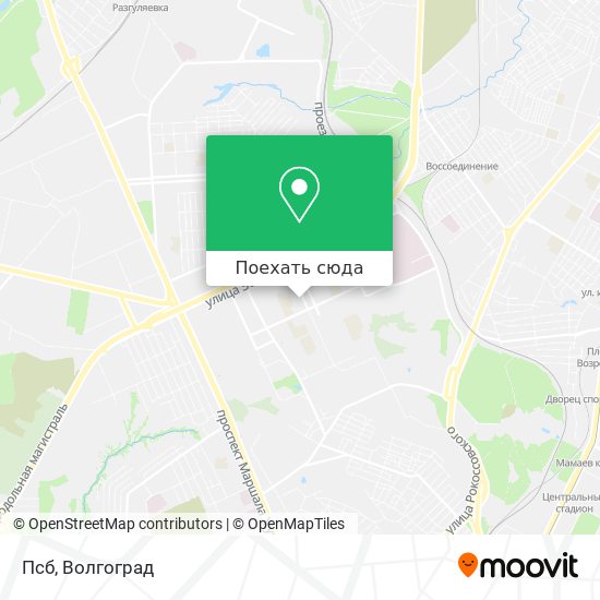 Карта Псб