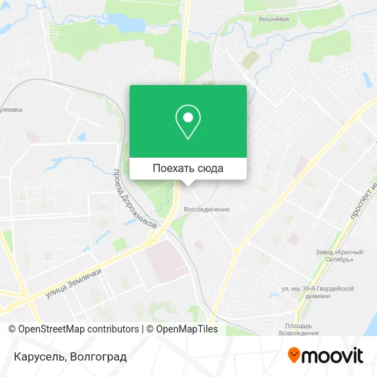 Карта Карусель