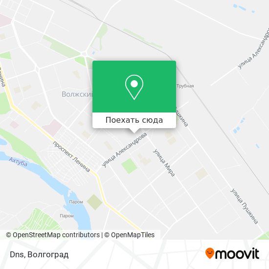 Карта Dns