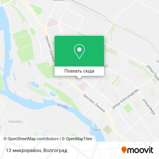 Карта 13 микрорайон