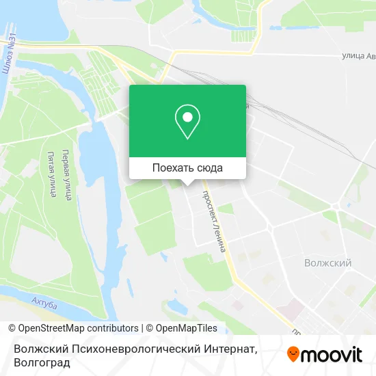 Карта Волжский Психоневрологический Интернат