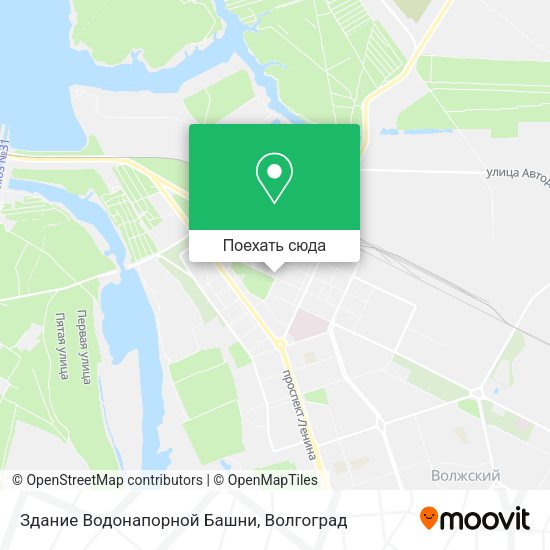 Карта Здание Водонапорной Башни
