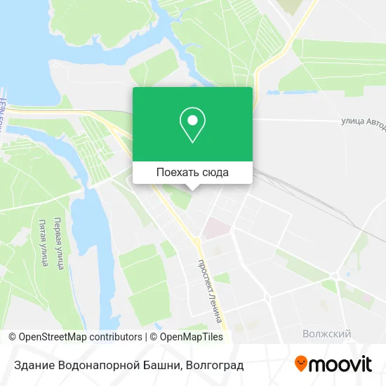 Карта Здание Водонапорной Башни