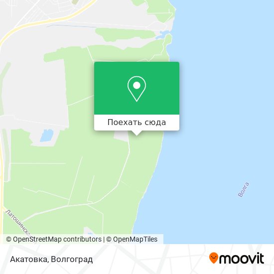 Карта Акатовка