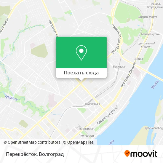 Карта Перекрёсток