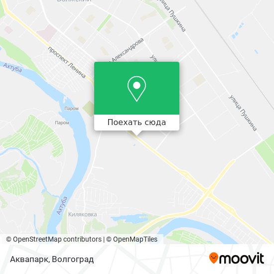 Карта Аквапарк