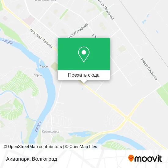 Карта Аквапарк