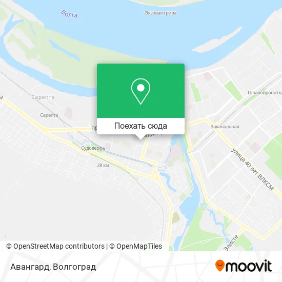 Карта Авангард