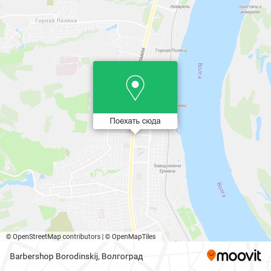 Карта Barbershop Borodinskij