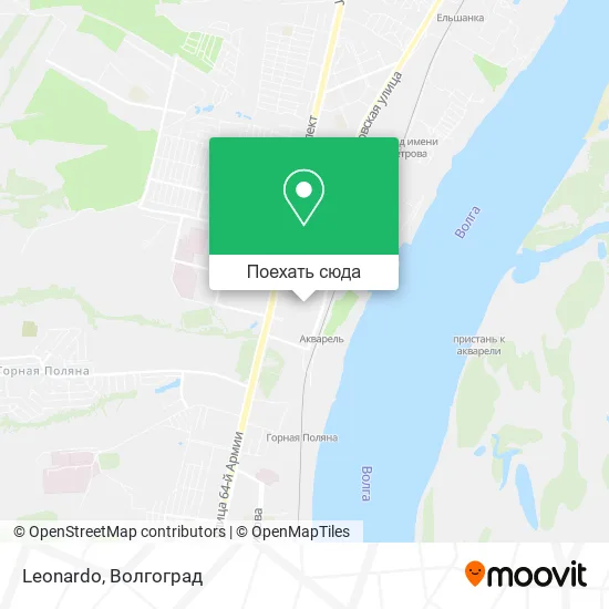 Карта Leonardo
