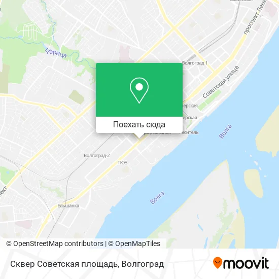 Карта Сквер Советская площадь