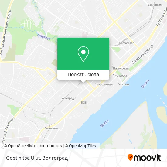 Карта Gostinitsa Uiut