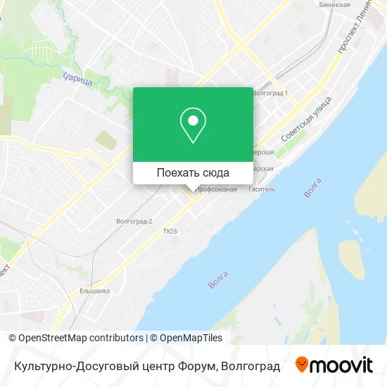 Карта Культурно-Досуговый центр Форум