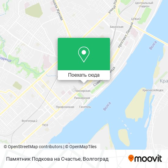Карта Памятник Подкова на Счастье