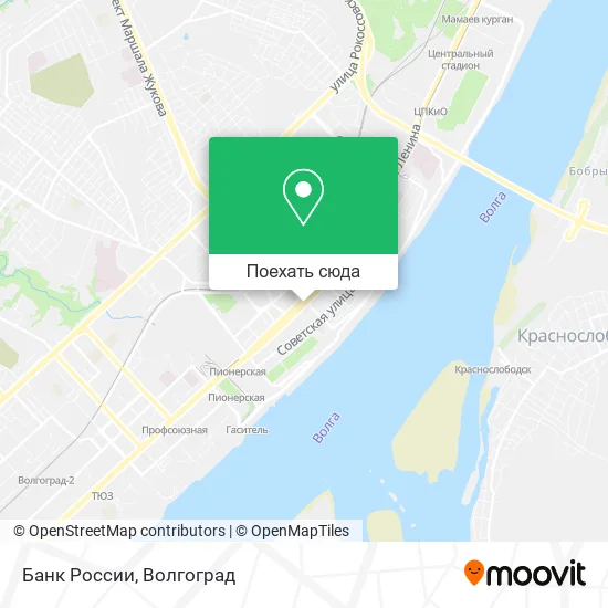 Карта Банк России