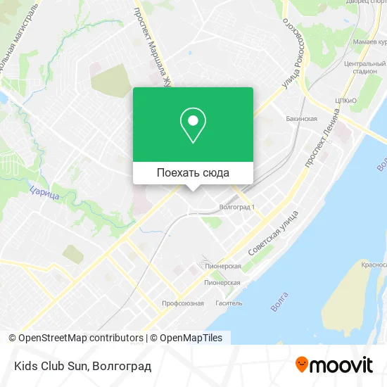 Карта Kids Club Sun