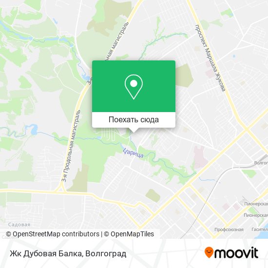 Карта Жк Дубовая Балка