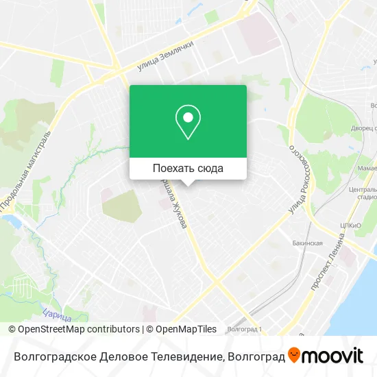 Карта Волгоградское Деловое Телевидение