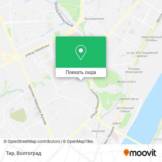 Карта Тир