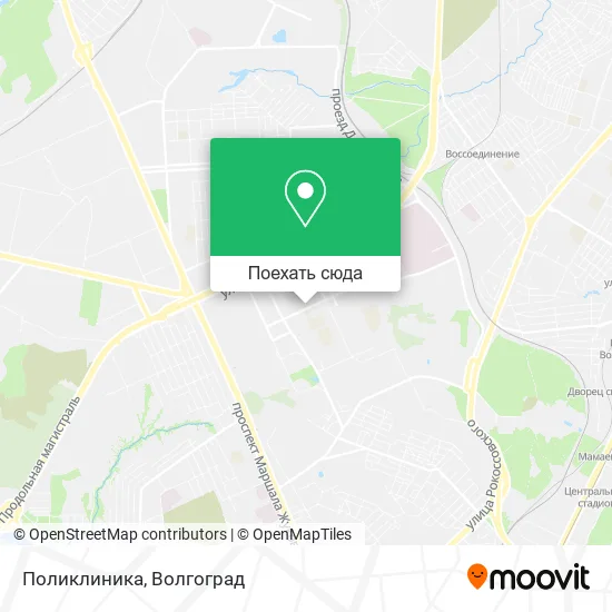 Карта Поликлиника