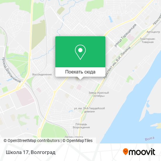 Карта Школа 17