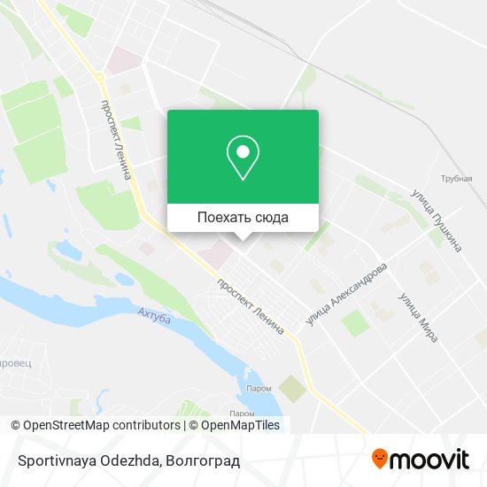Карта Sportivnaya Odezhda