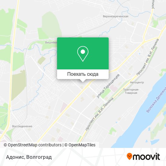 Карта Адонис