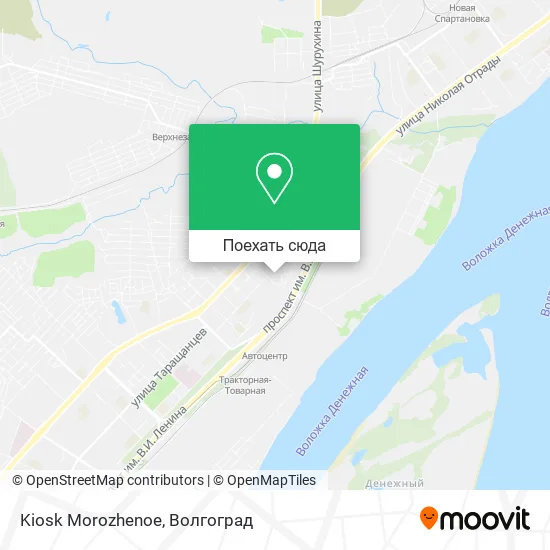 Карта Kiosk Morozhenoe