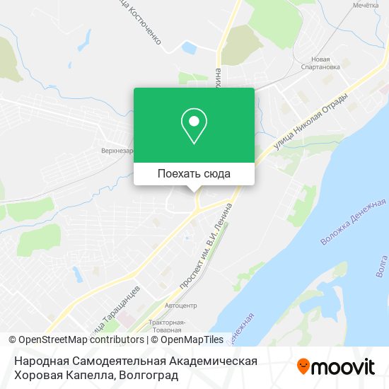 Карта Народная Самодеятельная Академическая Хоровая Капелла