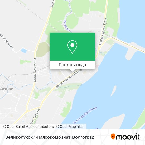 Карта Великолукский мясокомбинат