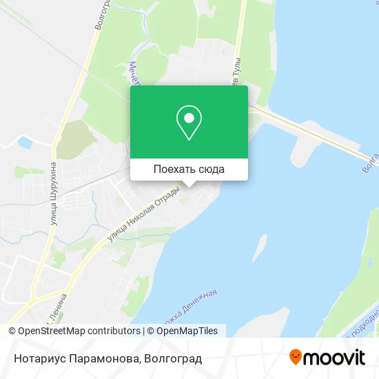 Карта Нотариус Парамонова