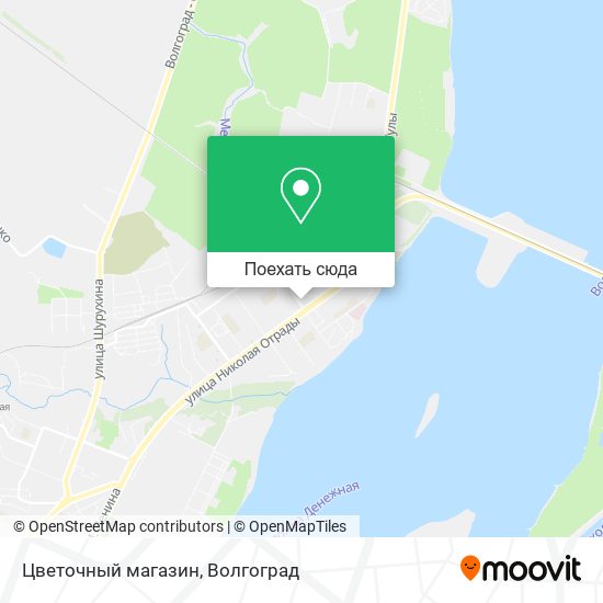 Карта Цветочный магазин
