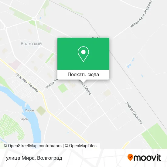 Карта улица Мира