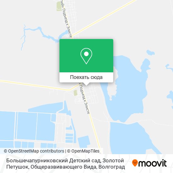 Карта Большечапурниковский Детский сад, Золотой Петушок, Общеразвивающего Вида