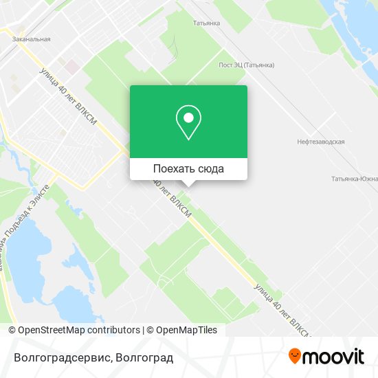 Карта Волгоградсервис