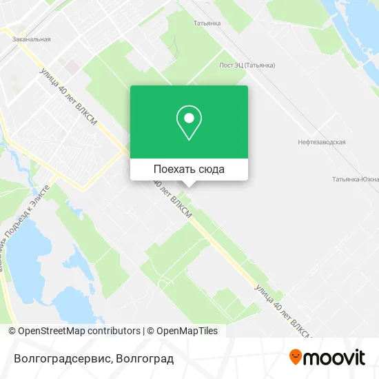 Карта Волгоградсервис