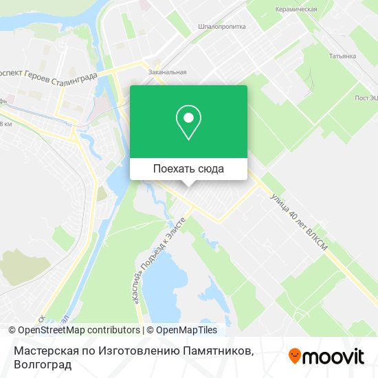 Карта Мастерская по Изготовлению Памятников