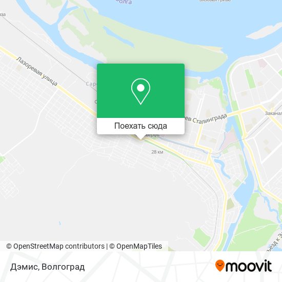 Карта Дэмис