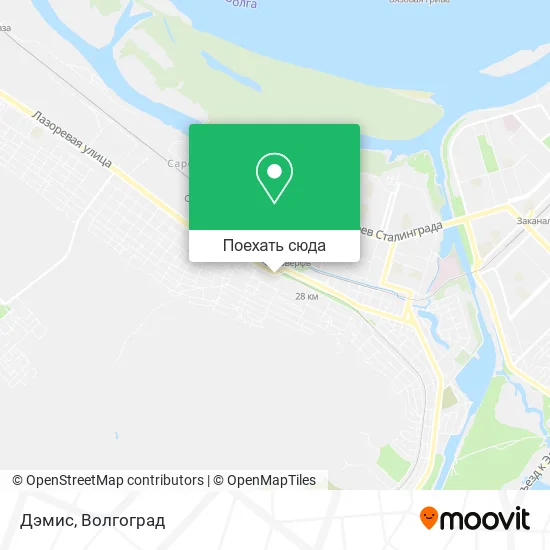 Карта Дэмис