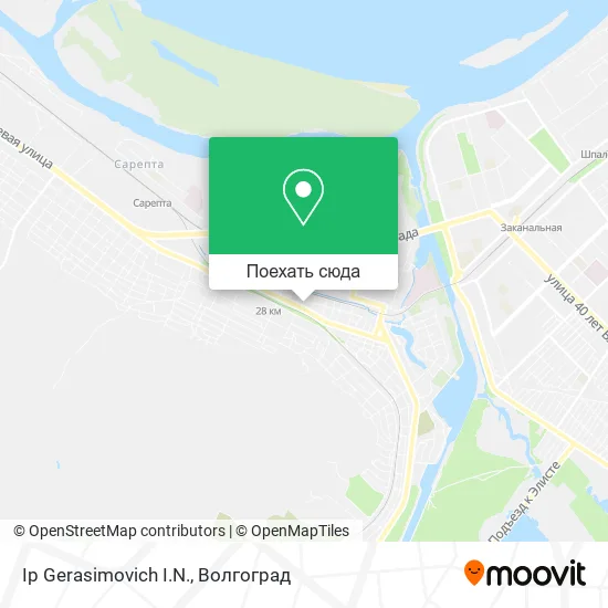 Карта Ip Gerasimovich I.N.
