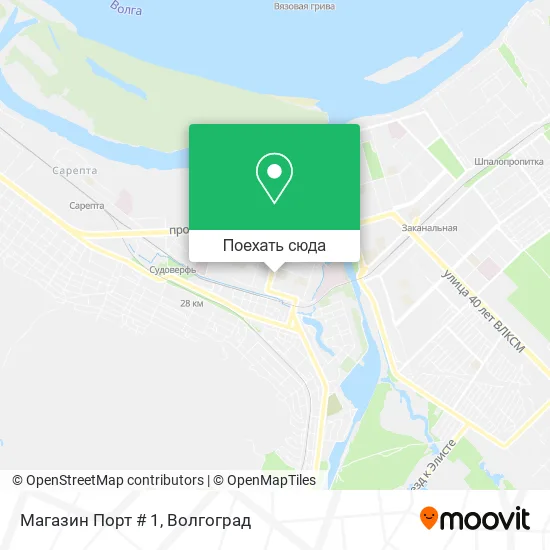 Карта Магазин Порт # 1