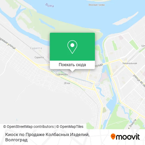 Карта Киоск по Продаже Колбасных Изделий