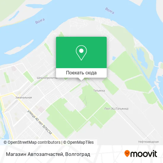 Карта Магазин Автозапчастей